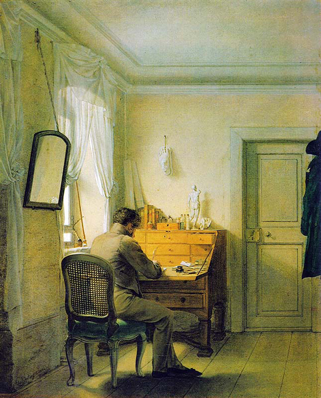 Man at the Bureau